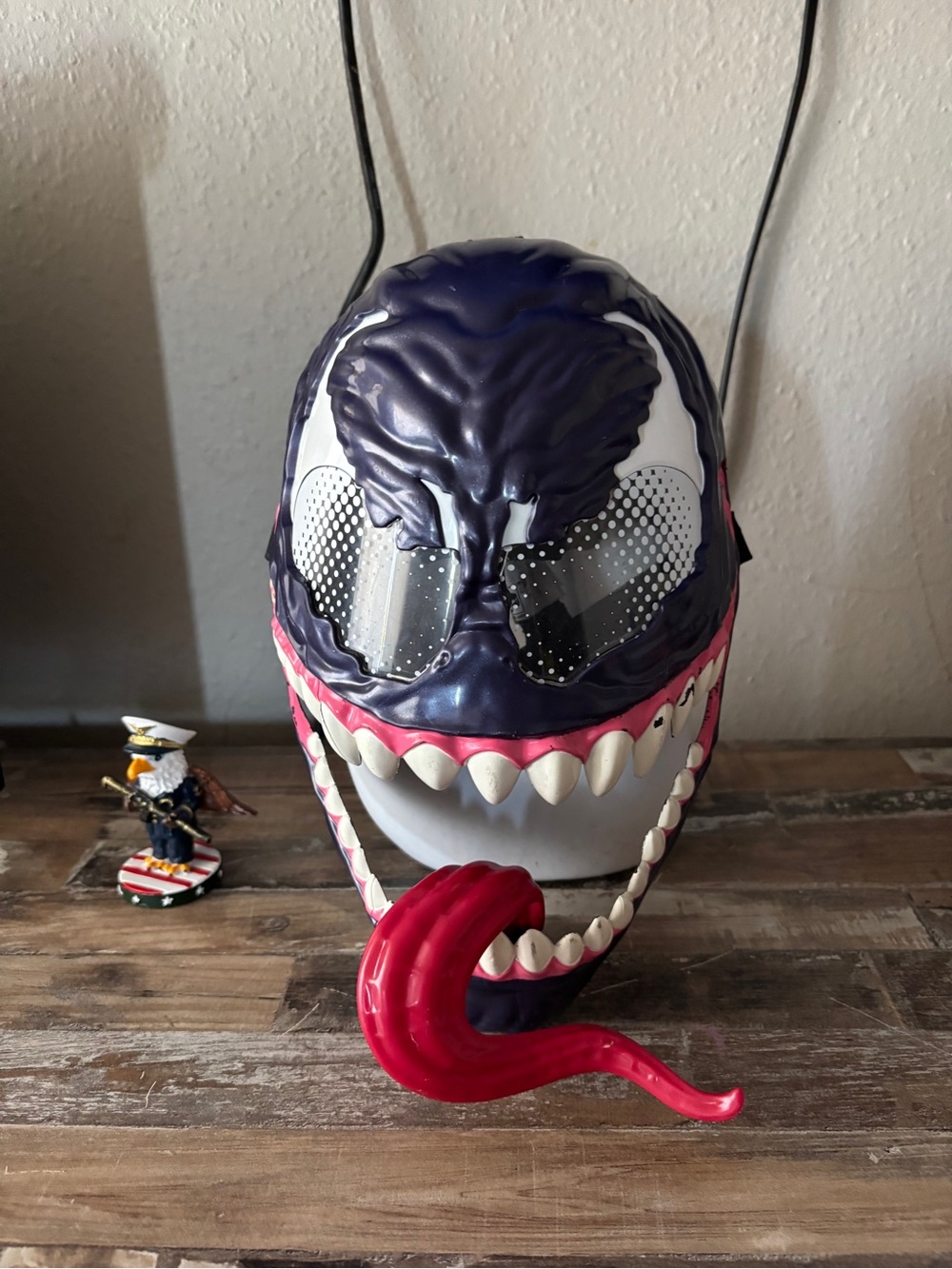Maximum Venom Toy Mask Cosplay Halloween Costume Marvel Spider-Man Moving Tongue